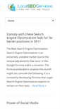 Mobile Screenshot of local-seo-services.org